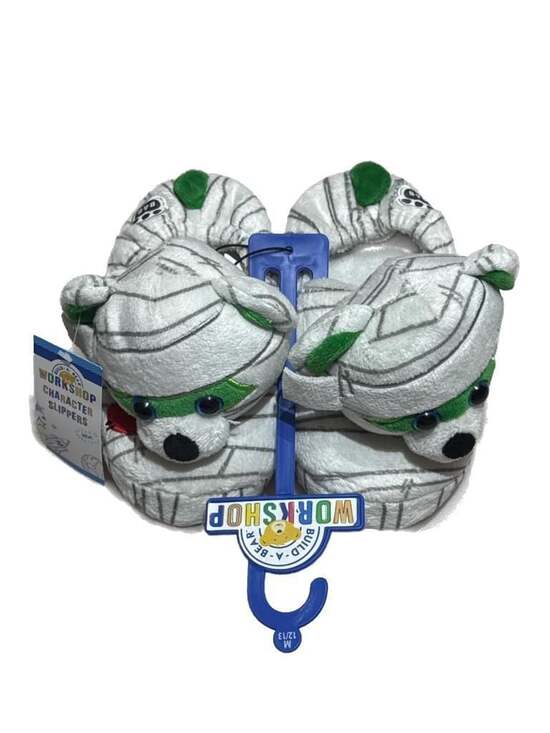 Build-A-Bear Workshop  Mummy Bear Plush Slip-On Slippers S10/11 - Picture 2 of 16